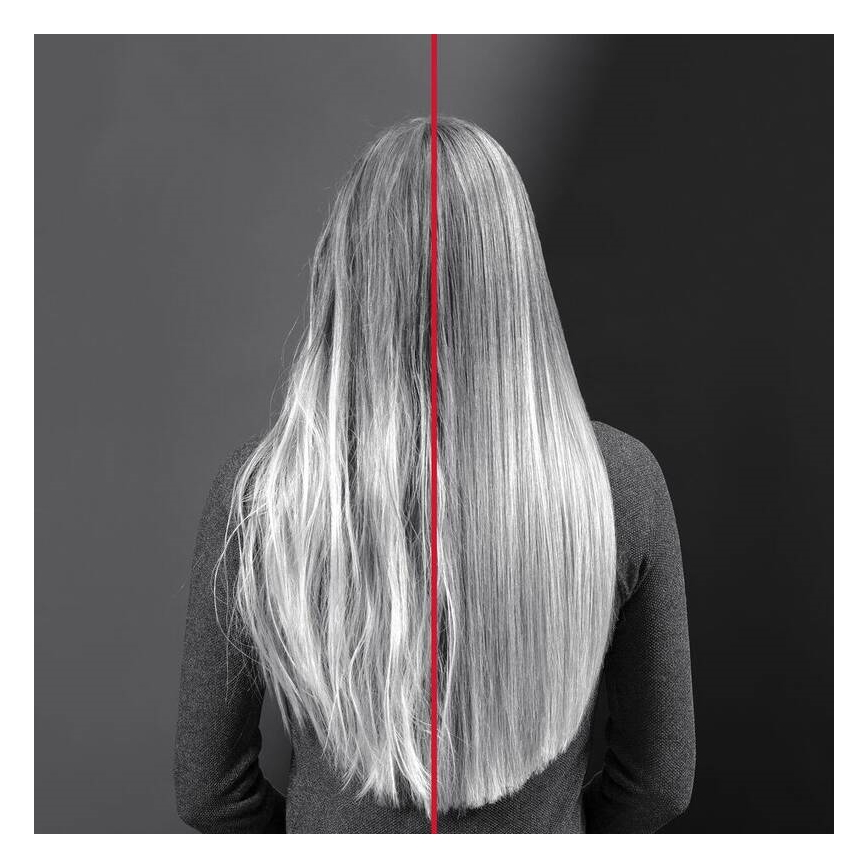 Rowenta - Преса за изправяне на коса KARL LAGERFELD OPTILISS черен