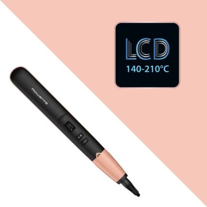 Rowenta - Преса за изправяне на коса с LCD дисплей EXPRESS SHINE 39W/230V