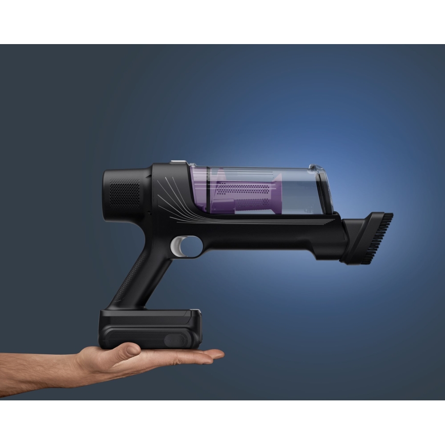 Rowenta - Пръчковидна прахосмукачка X-PERT 2в1 140W/18V 2500 mAh лилава