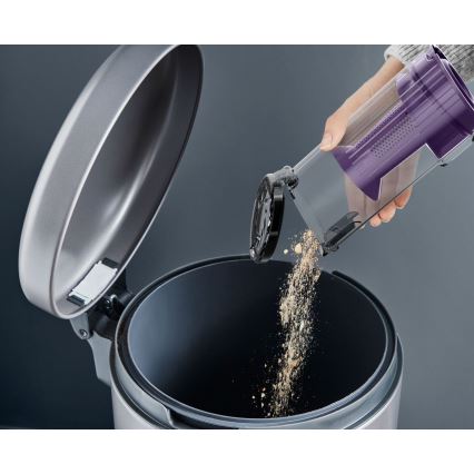 Rowenta - Пръчковидна прахосмукачка X-PERT 2в1 140W/18V 2500 mAh лилава