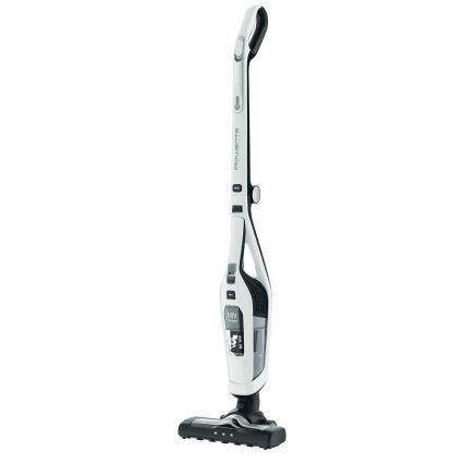 Rowenta - Пръчковидна прахосмукачка DUAL FORCE 1В1 100W/18V 2500 mAh бял