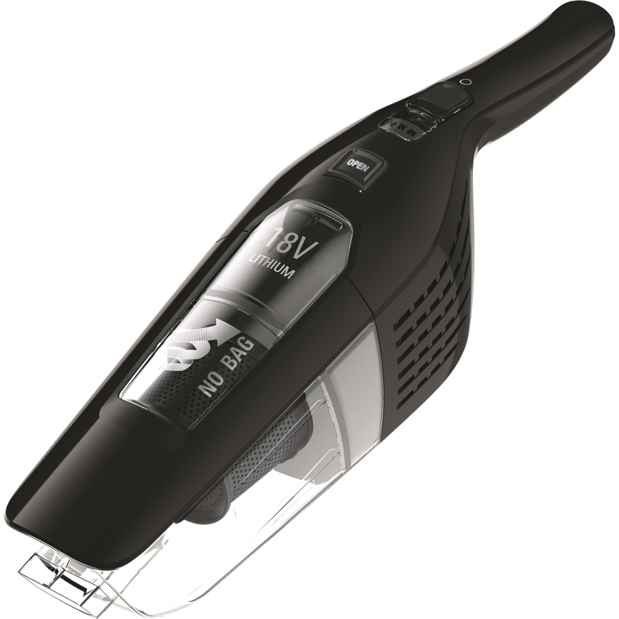 Rowenta - Пръчковидна прахосмукачка DUAL FORCE 1В1 100W/18V 2500 mAh черен