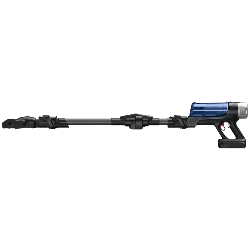 Rowenta - Пръчковидна прахосмукачка с моп X-FORCE FLEX ANIMAL AQUA AUTO 4в1 250W/25,2V 2500 mAh черен/син