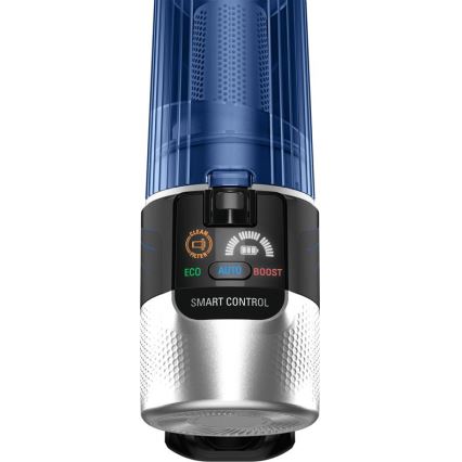 Rowenta - Пръчковидна прахосмукачка с моп X-FORCE FLEX ANIMAL AQUA AUTO 4в1 250W/25,2V 2500 mAh черен/син