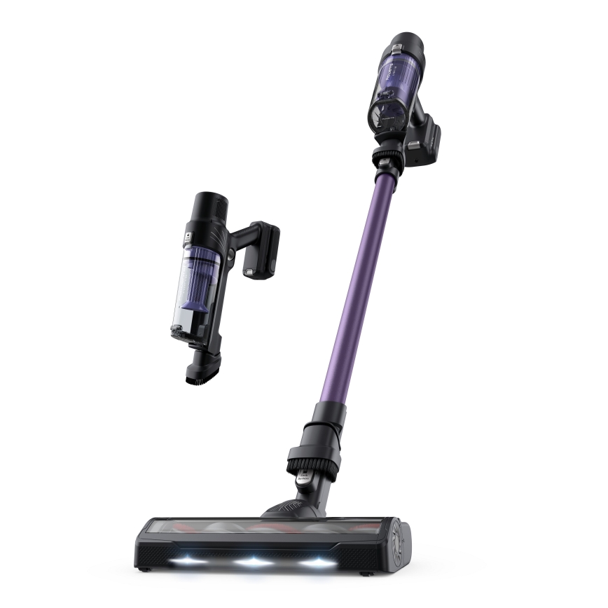 Rowenta - Пръчковидна прахосмукачка X-PERT 2в1 140W/18V 2500 mAh лилава