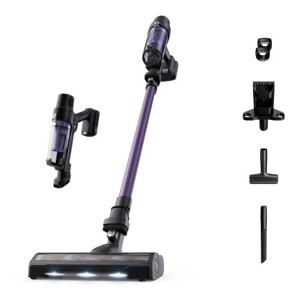 Rowenta - Пръчковидна прахосмукачка X-PERT 2в1 140W/18V 2500 mAh лилава