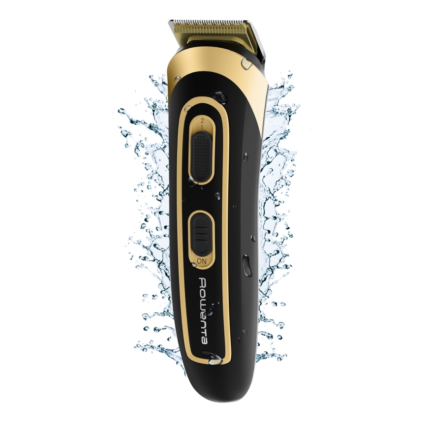 Rowenta - Тример TRIM & STYLE 750 mAh черно/златисто