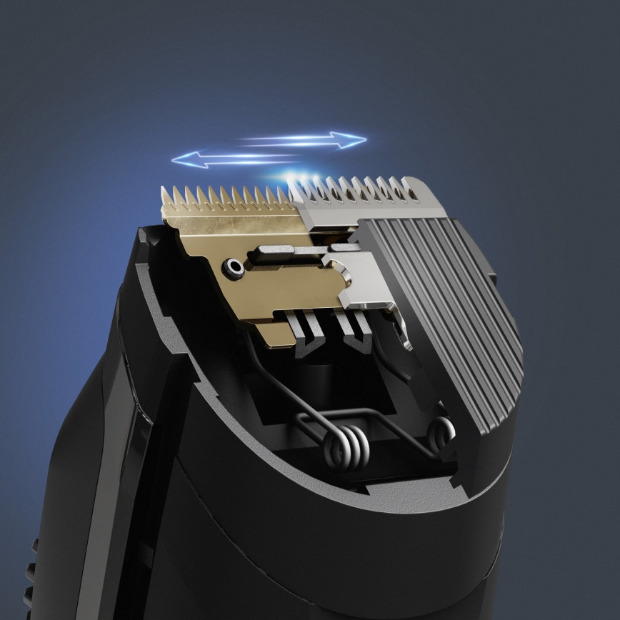 Rowenta - Тример за брада VIRTUO BEARD TRIMMER, черен, 1200 mAh