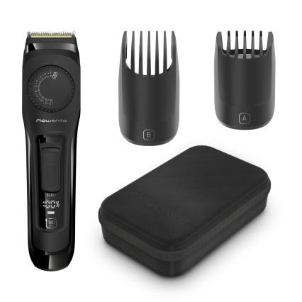 Rowenta - Тример за брада VIRTUO BEARD TRIMMER, черен, 1200 mAh