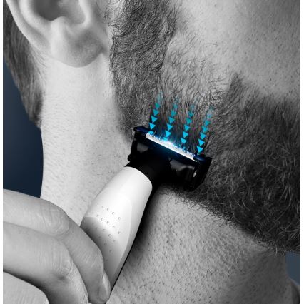 Rowenta - Машинка за подстригване на коса FOREVER SHARP 3в1 черна 650 mAh