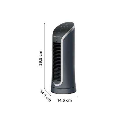 Rowenta - Колонен вентилатор EOLE COMPACT 30W/230V черен