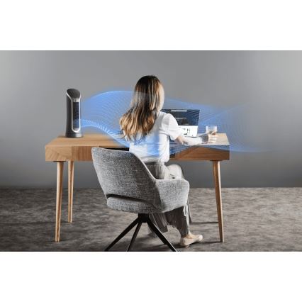 Rowenta - Колонен вентилатор EOLE COMPACT 30W/230V черен