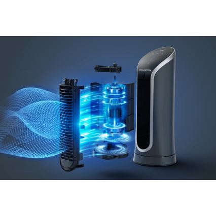 Rowenta - Колонен вентилатор EOLE COMPACT 30W/230V черен