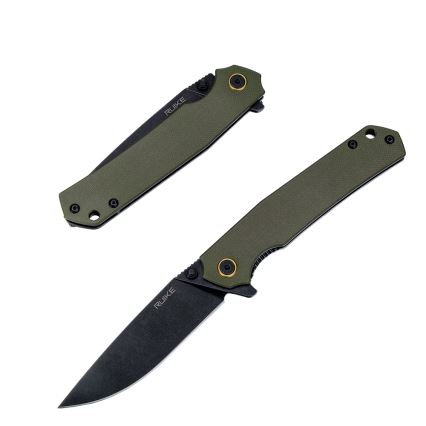 Ruike RUP801G - Сгъваем джобен нож 20 см зелен