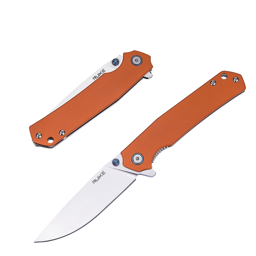 Ruike RUP801J - Сгъваем джобен нож 20 см оранжев