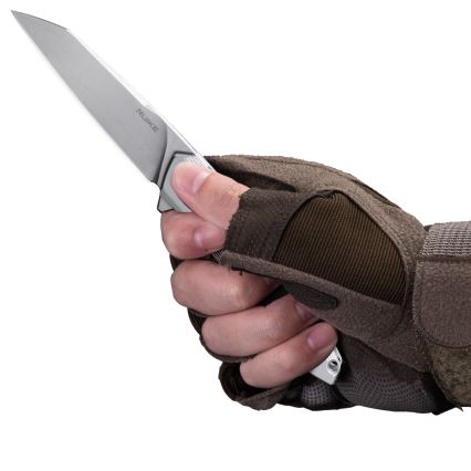 Ruike RUP831SSA - Сгъваем компактен нож 19,5 см сребрист