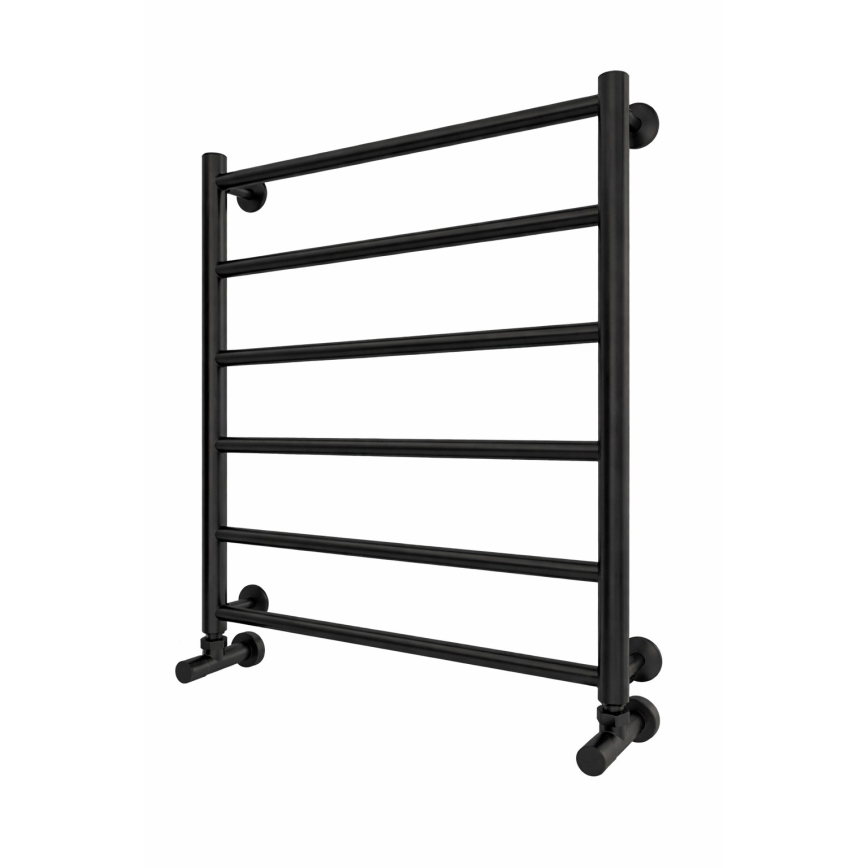 Рушникосушител за баня INOX FLAT 122W/230V 57x43 cm неръждаема стомана/черен