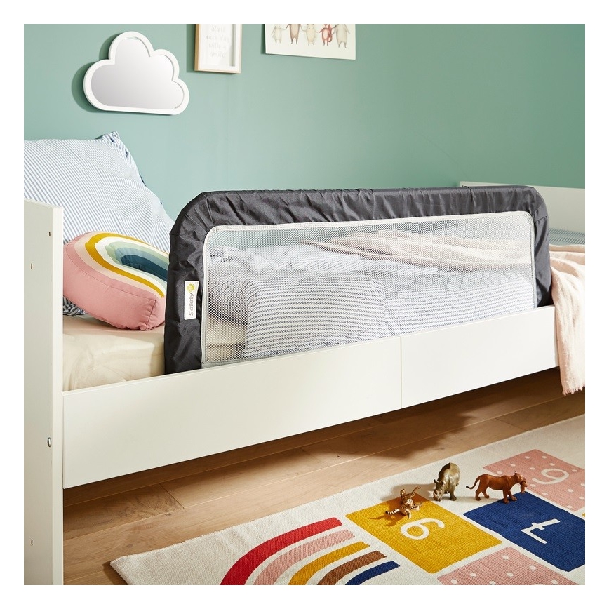 Safety 1st - Пътна защитна бариера за легло, черен