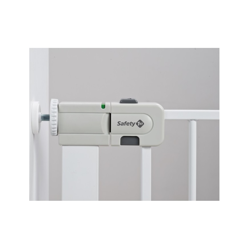 Safety 1st - Защитна бариера EASY CLOSE бяла