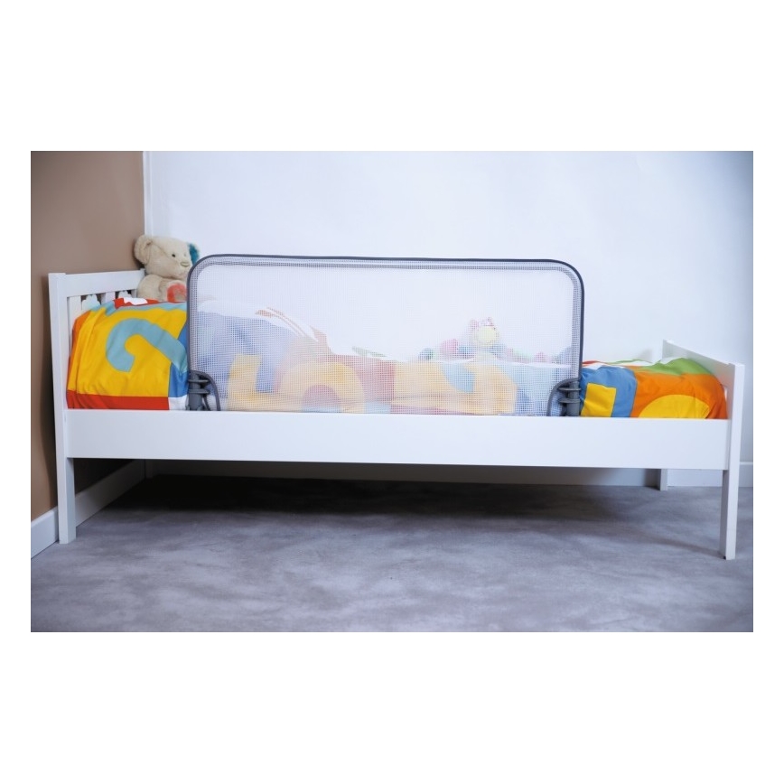 Safety 1st - Защитна бариера за легло STANDARD сива