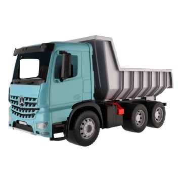 Самосвал Mercedes GIGA TRUCKS, 65 см, син/сив