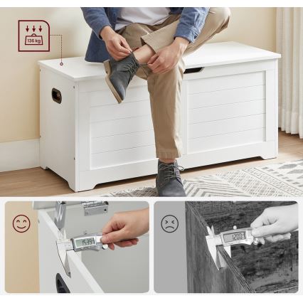 Сандък TOVIAN бял