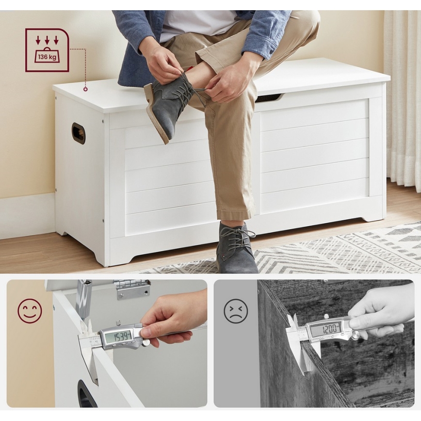 Сандък TOVIAN бял