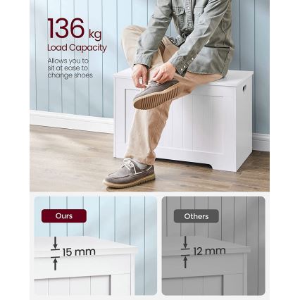 Сандък TOVIAN бял