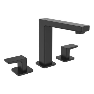 Sapho - 3-отворен смесител за мивка TURSI матов черен