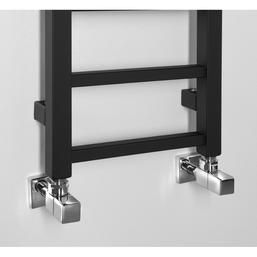 Sapho - Банен радиатор METRO LIGHT 276W 30x150 cm матово черен