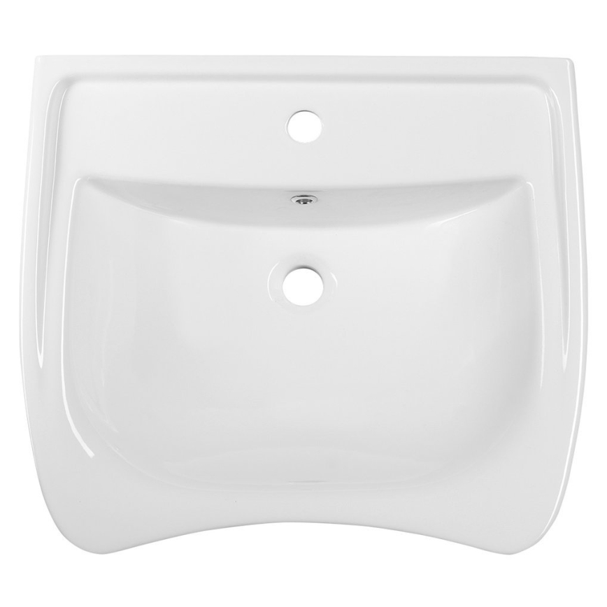 Sapho - безбариерен стенен умивалник DISABLED 60x55 cm керамика/бял