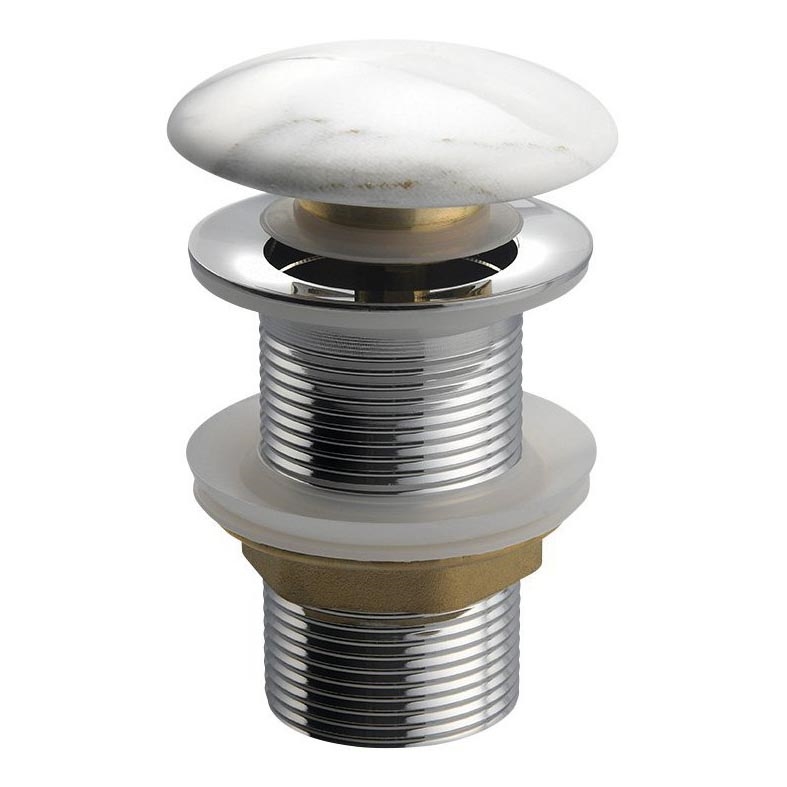 Sapho - Click-Clack тапа за мивка DALMA Ø 6,7 см, Carrara