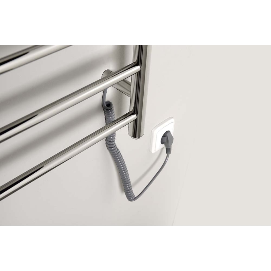 Sapho - Електрическа лира за хавлии REDONDO 130W/230V 63x116 cm лъскав хром