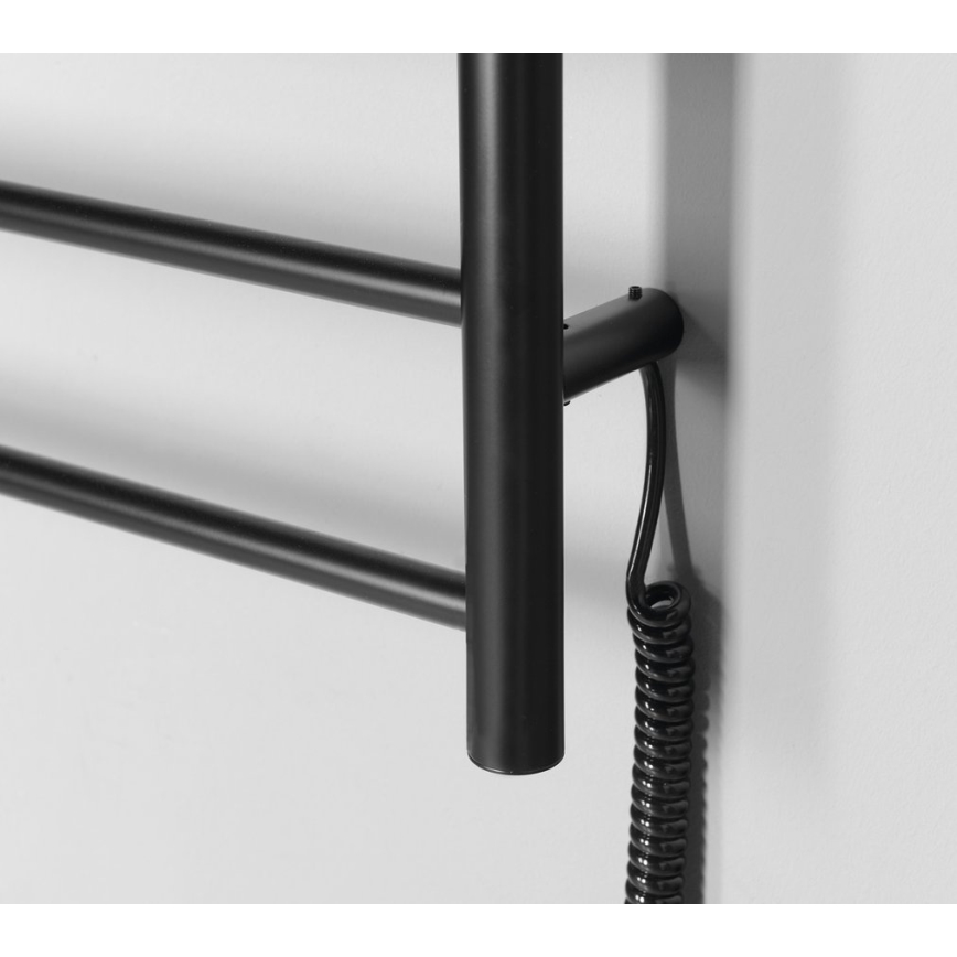 Sapho - Електрическа лира за кърпи REDONDO 130W/230V 63x116 cm матово черно