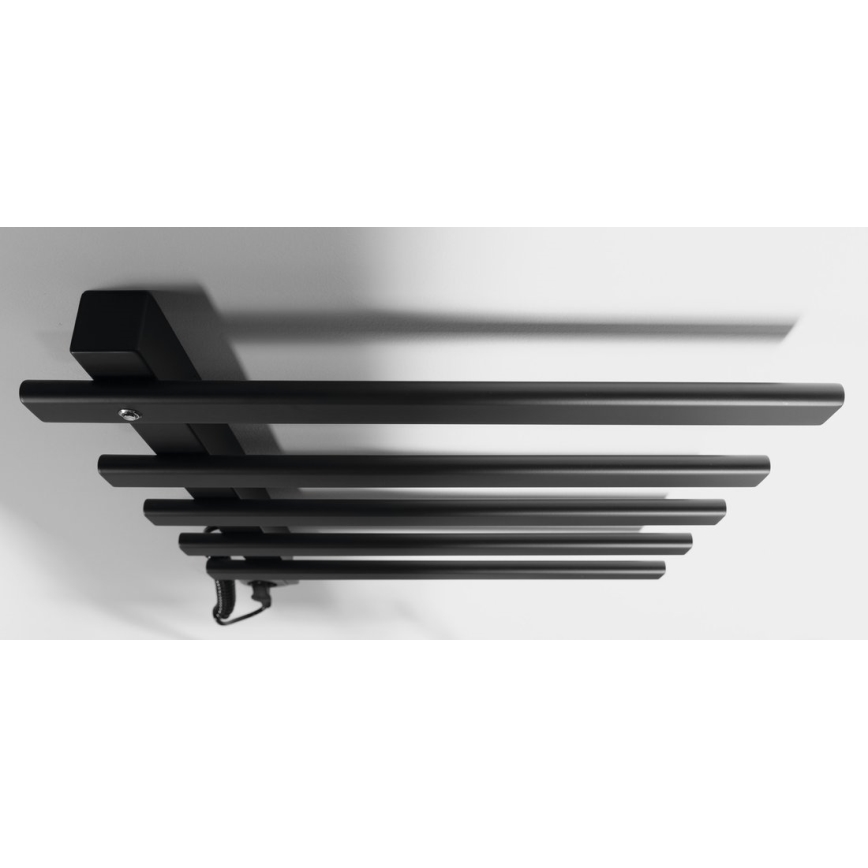 Sapho - Електрическа сушилня за кърпи ELCOR 63W/230V 48x52 cm матова черна