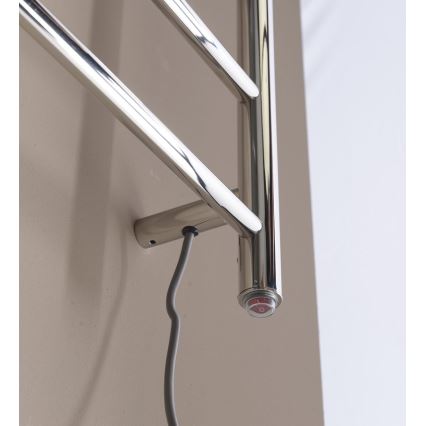 Sapho - Електрическа сушилня за кърпи REDONDO 75W/230V 90 см лъскав хром дeсен кръгла