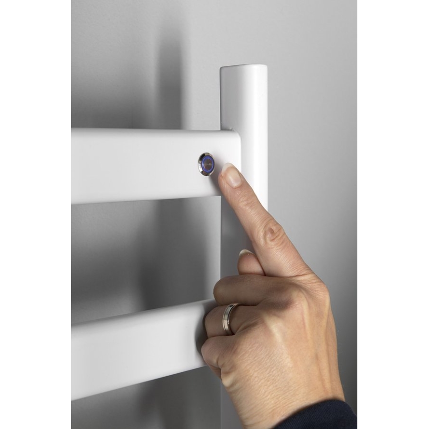 Sapho - Електрически сушилник за хавлии ELIAS 105W/230V 49x73 cm матово бял