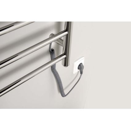 Sapho - Електрическа лира за хавлии REDONDO 130W/230V 63x116 cm лъскав хром