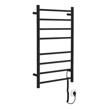 Sapho - Електрическа лира за хавлии REDONDO 75W/230V 50x90 cm матова черна