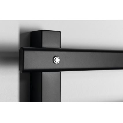 Sapho - Електрическа сушилня за кърпи ELCOR 63W/230V 48x52 cm матова черна