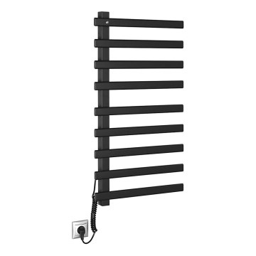 Sapho - Електрически сушилник за кърпи ELCOR 128W 92x48 cm в матово черно