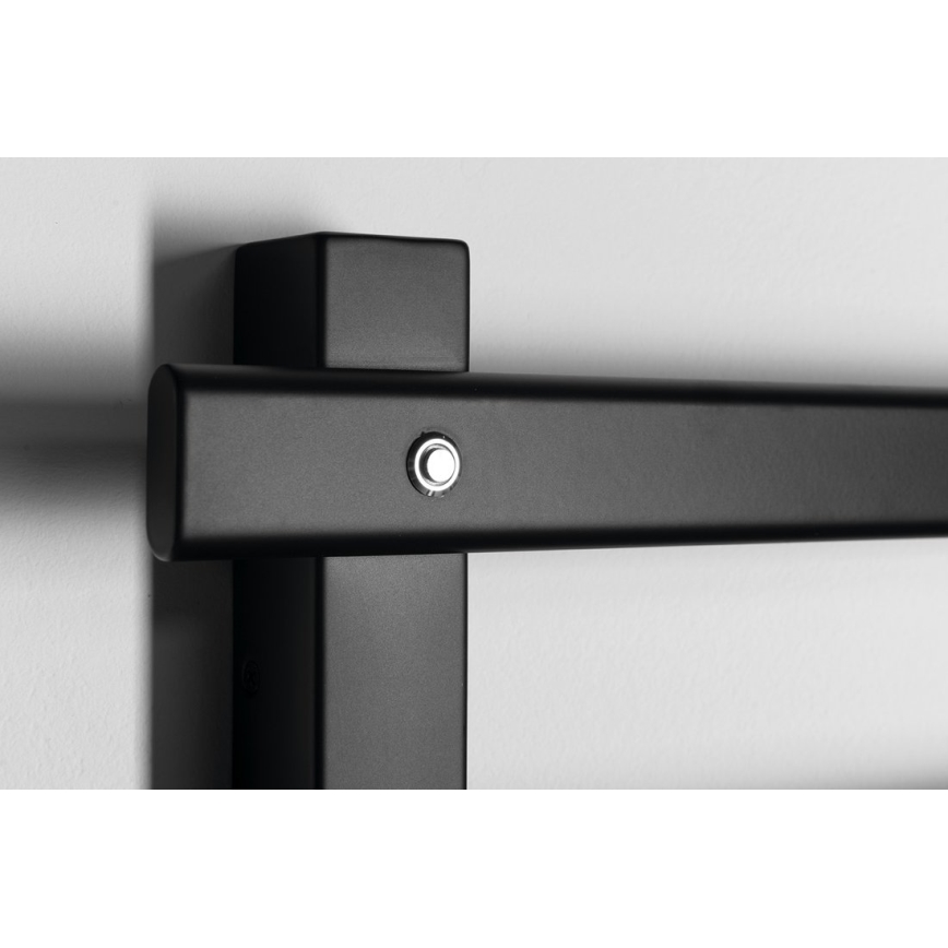 Sapho - Електрически сушилник за кърпи ELCOR 63W 48x52 cm матово черно