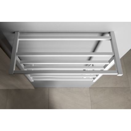 Sapho - Електрически сушилник за кърпи ELZOR 60 W, 47 x 50 см, матово бял