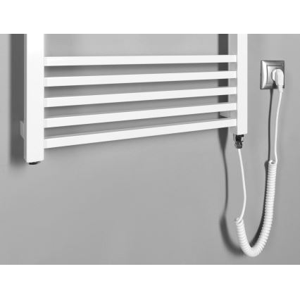 Sapho - Електрически сушилник за кърпи METRO-E 400W 106x50 cm бял
