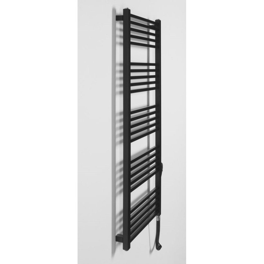 Sapho - Електрически сушилник за кърпи METRO-E 500W 134x50 cm матово черно
