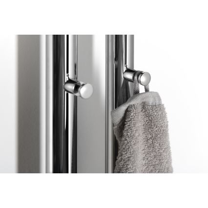 Sapho - Електрически сушилник за кърпи PAPINADO 40W 120x11 cm лъскав хром