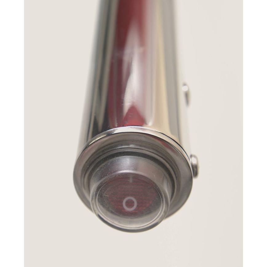 Sapho - Електрически сушилник за кърпи PASADOR 30W 150x15 см матово черно