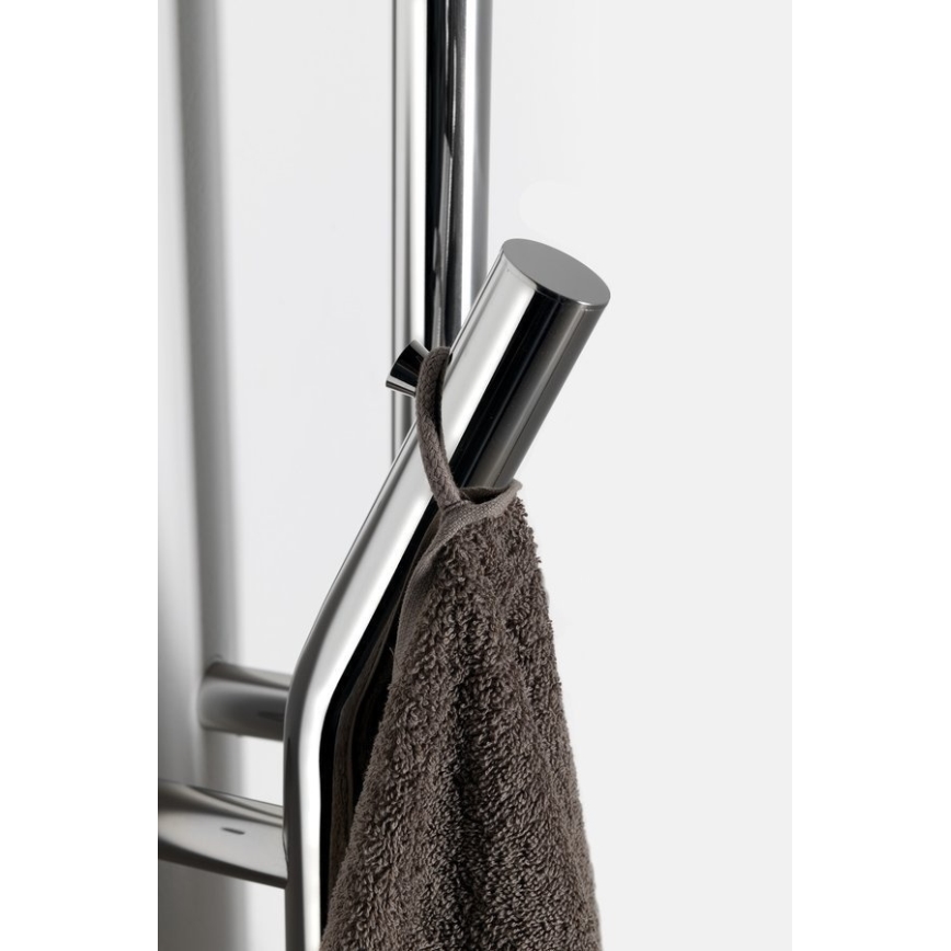 Sapho - Електрически сушилник за кърпи с таймер DUOPASSO 45W 170x12 cm лъскав хром