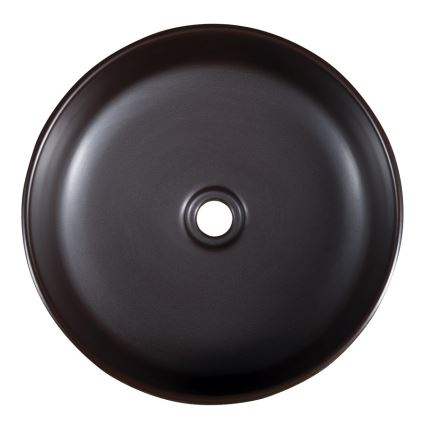 Sapho - Мивка за плот PRIORI Ø 41 cm кафява/синя