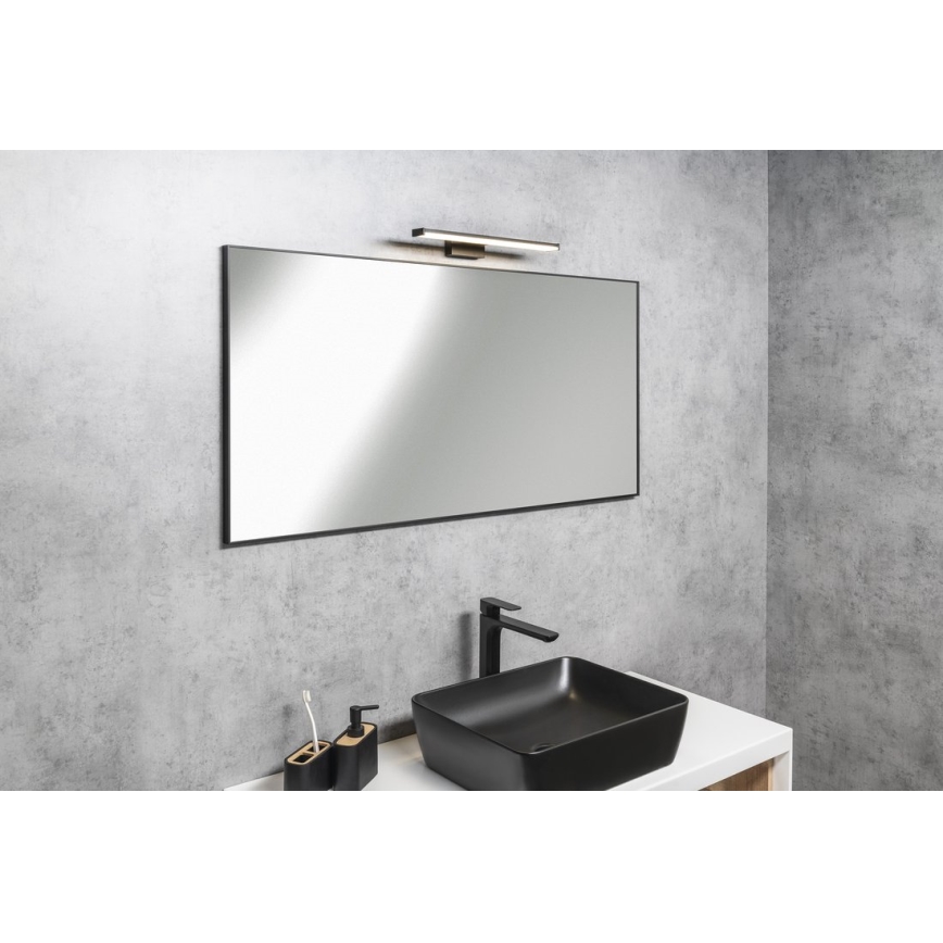 Sapho - Огледало в рамка AROWANA 50x80, матово черно